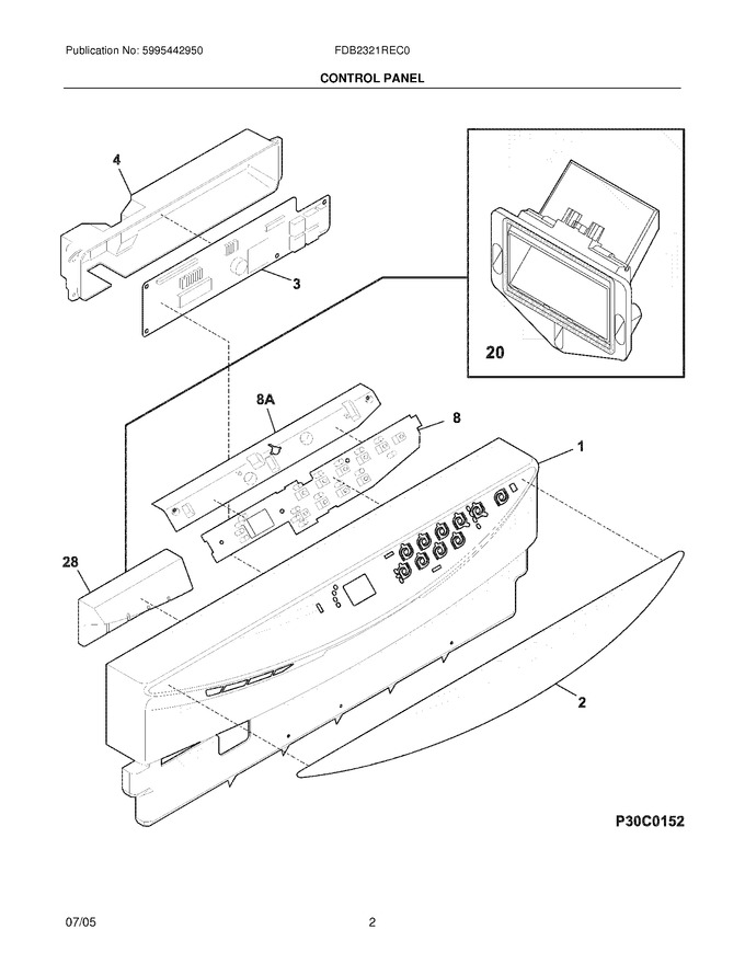 Diagram for FDB2321REC0
