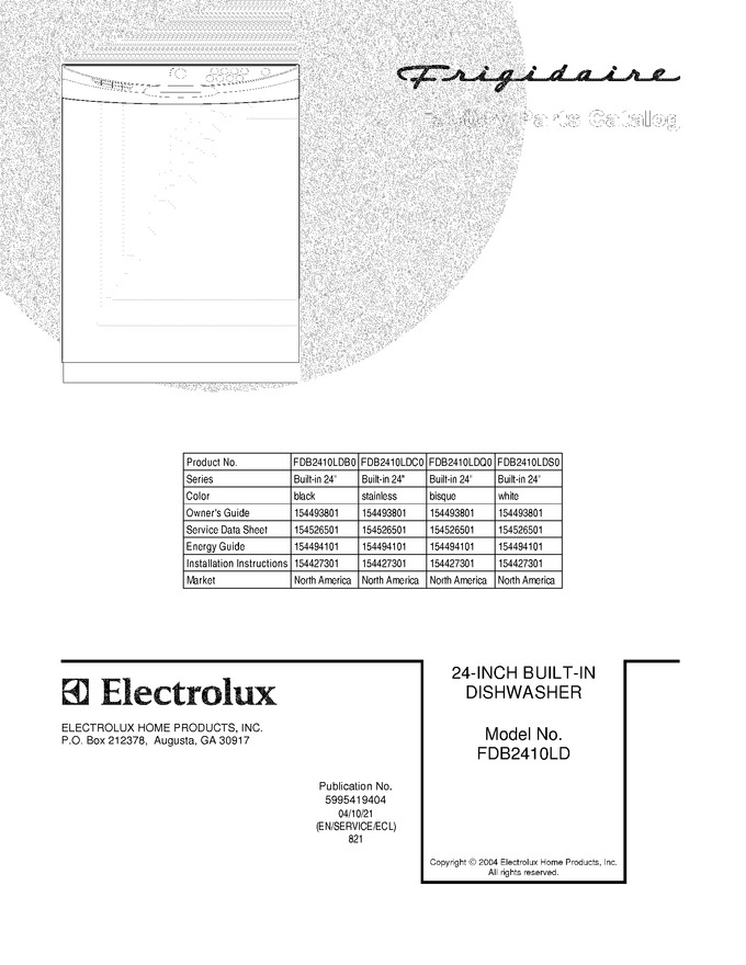 Diagram for FDB2410LDS0