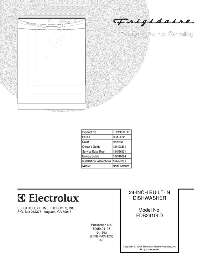 Diagram for FDB2410LDC1