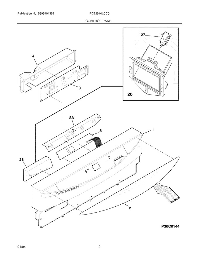 Diagram for FDB2510LCC0