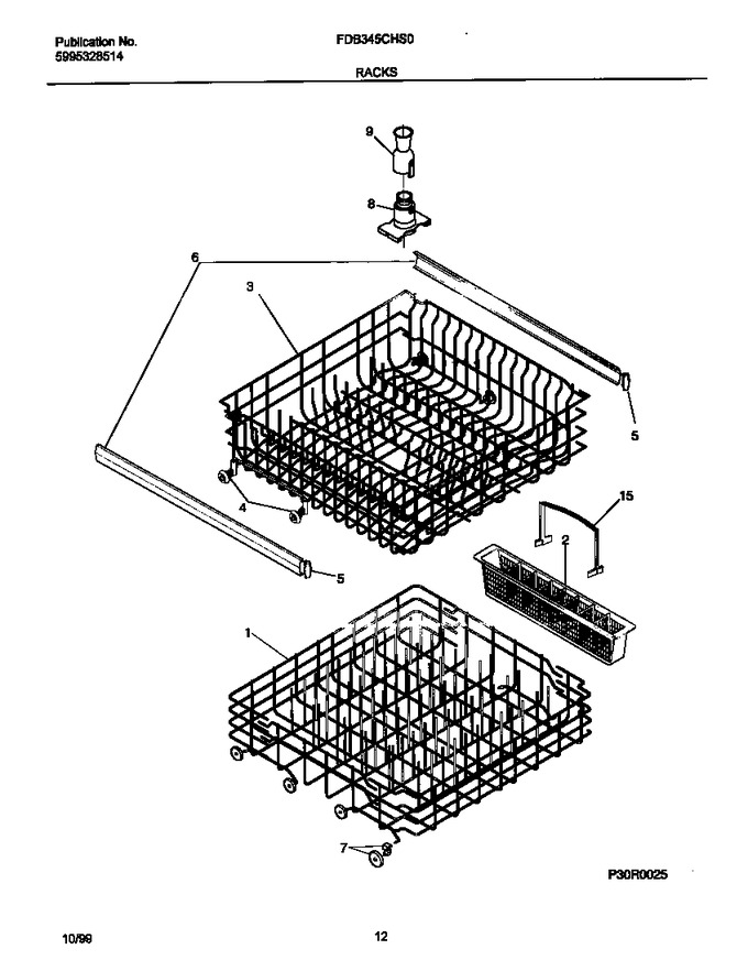 Diagram for FDB345CHS0