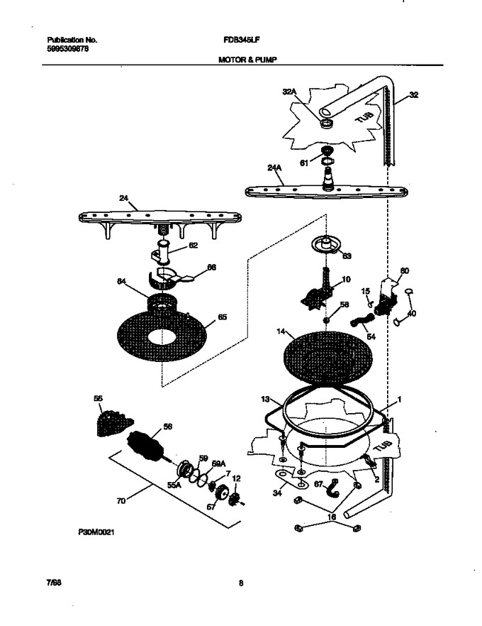 Diagram for FDB345LFS0