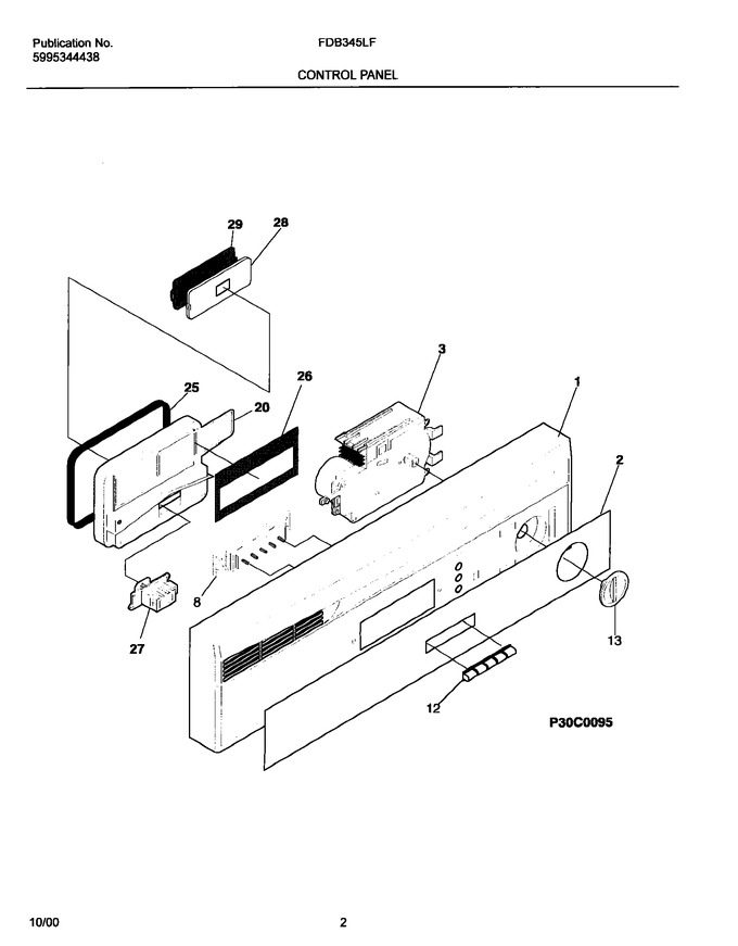 Diagram for FDB345LFS1