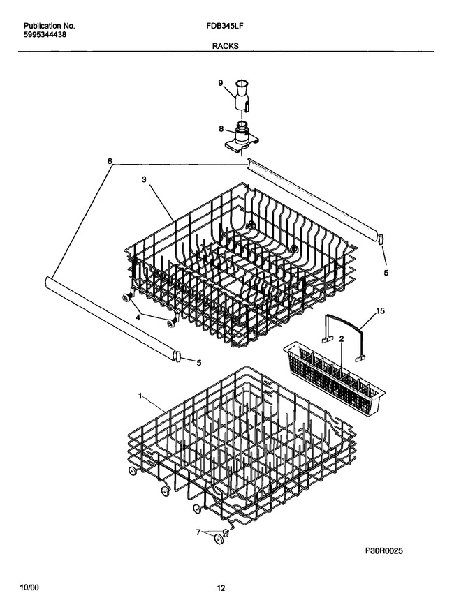 Diagram for FDB345LFS1