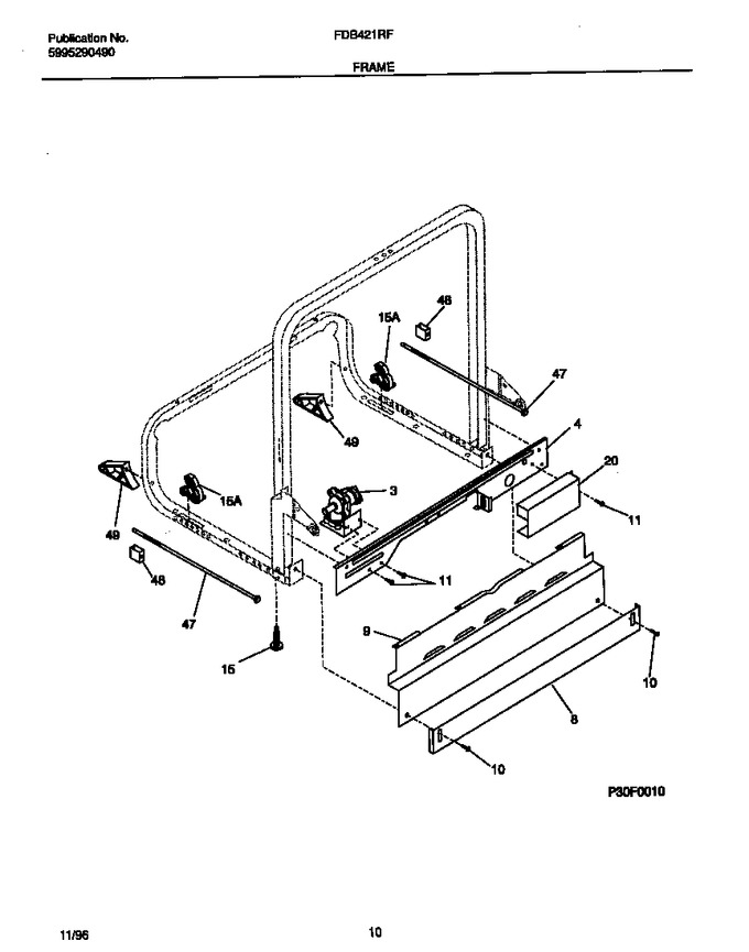 Diagram for FDB421RFR1