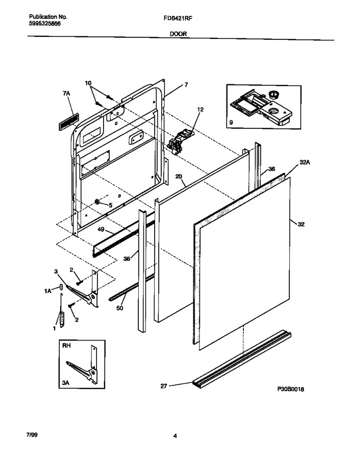 Diagram for FDB421RFR4