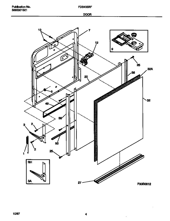 Diagram for FDB435RFR3