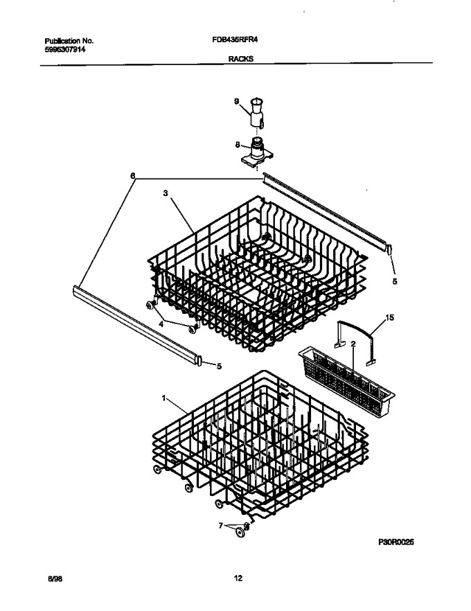 Diagram for FDB435RFR4