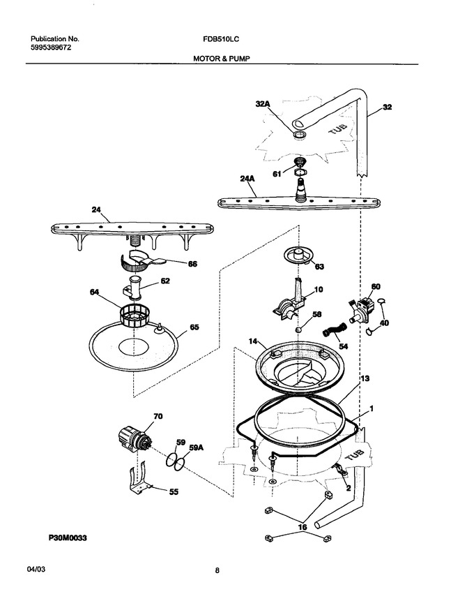 Diagram for FDB510LCB0