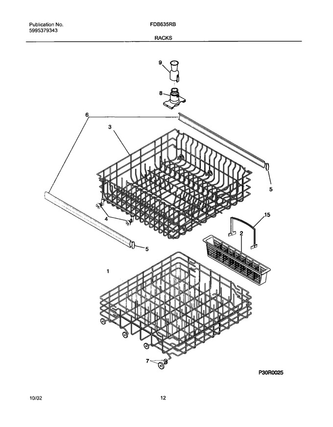 Diagram for FDB635RBQ1