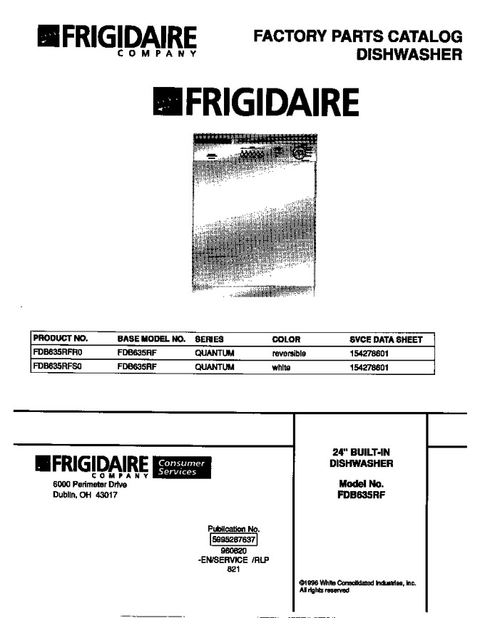 Diagram for FDB635RFR0