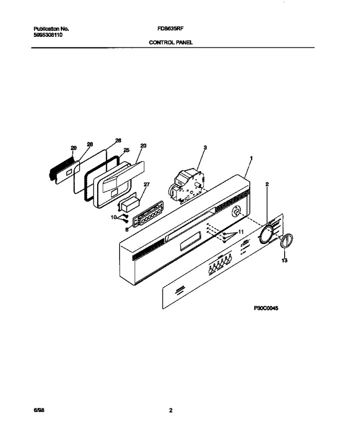 Diagram for FDB635RFR4