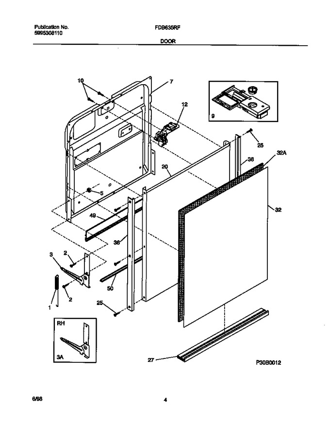 Diagram for FDB635RFR4