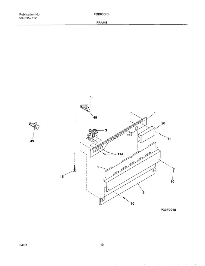 Diagram for FDB635RFS5