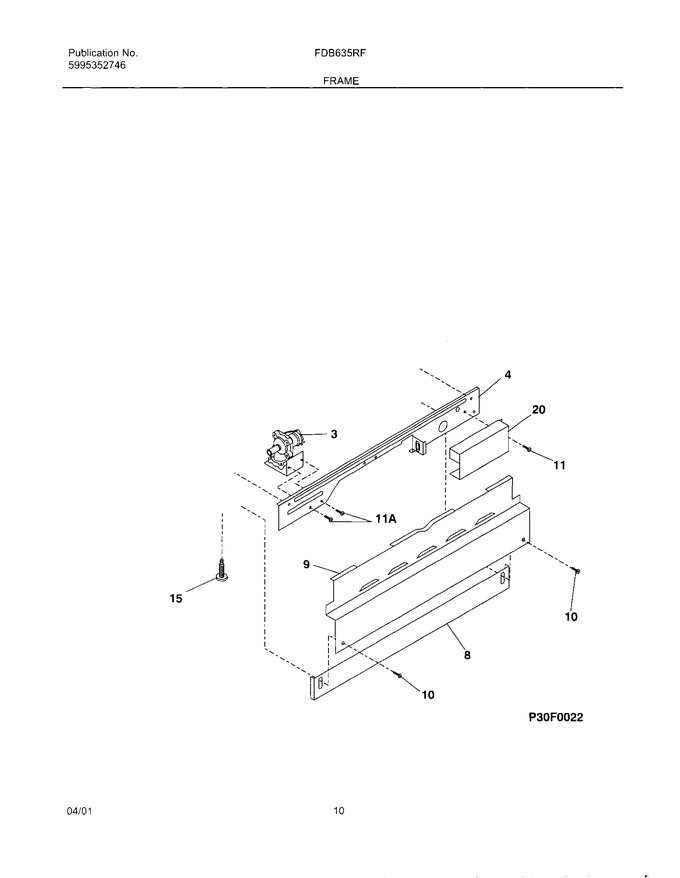 Diagram for FDB635RFS6