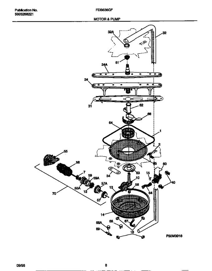 Diagram for FDB636GFR0