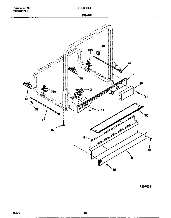 Diagram for FDB636GFR0