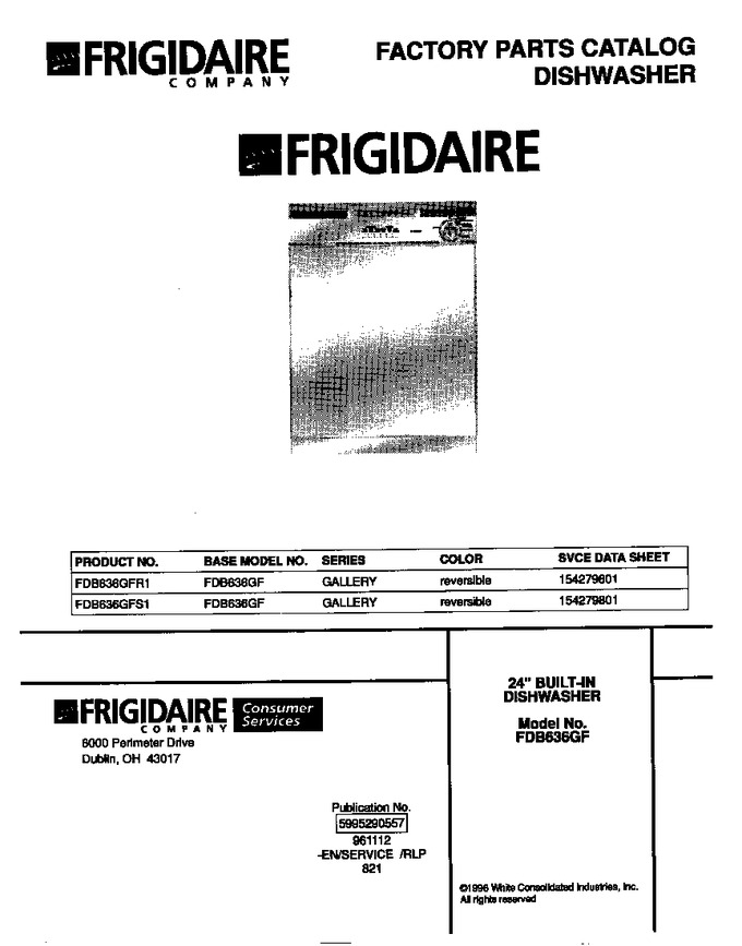 Diagram for FDB636GFR1