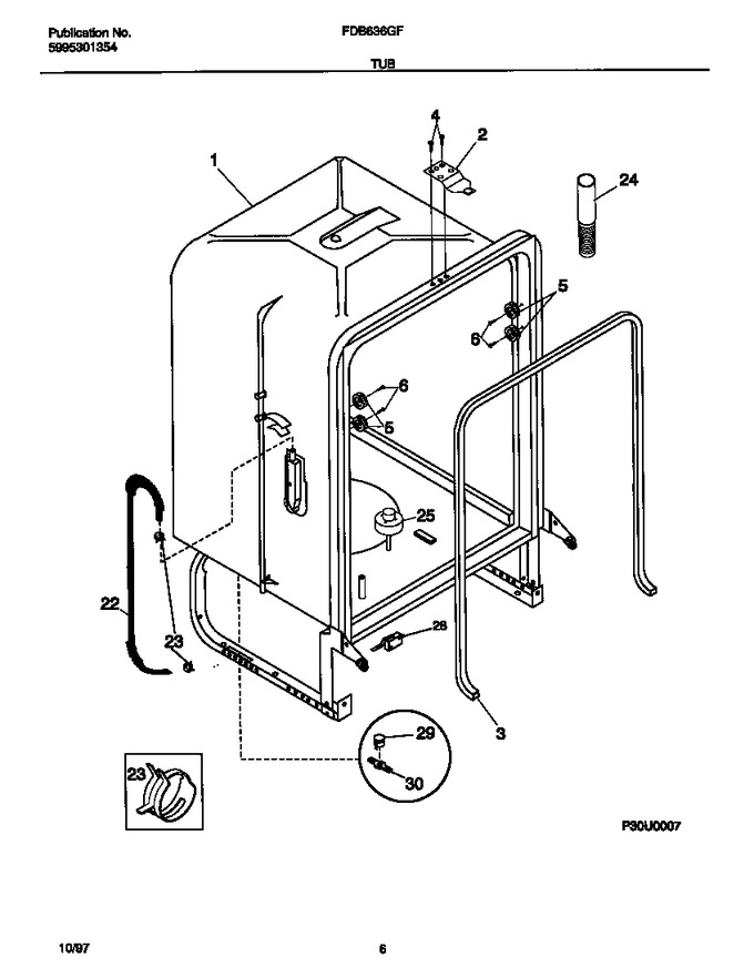 Diagram for FDB636GFS4