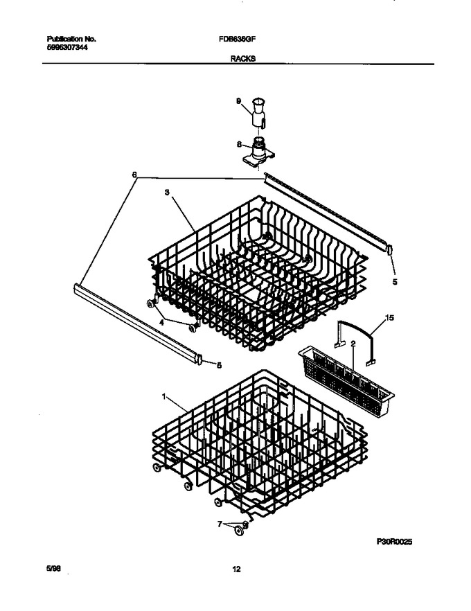 Diagram for FDB636GFS5