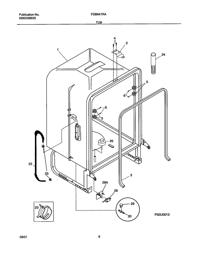 Diagram for FDB641RAB0