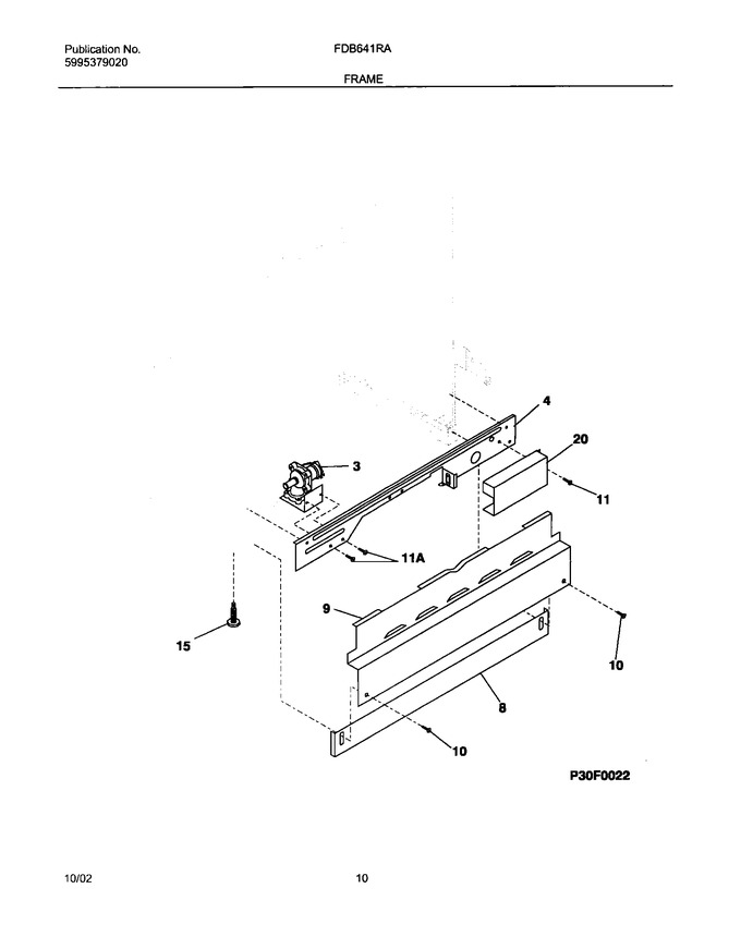 Diagram for FDB641RAS2