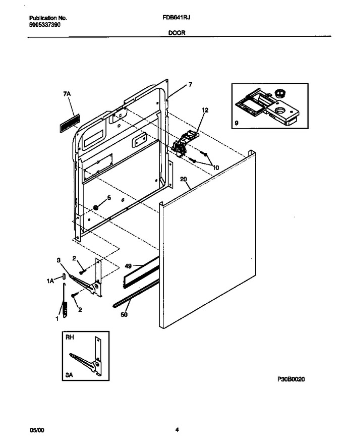 Diagram for FDB641RJS0