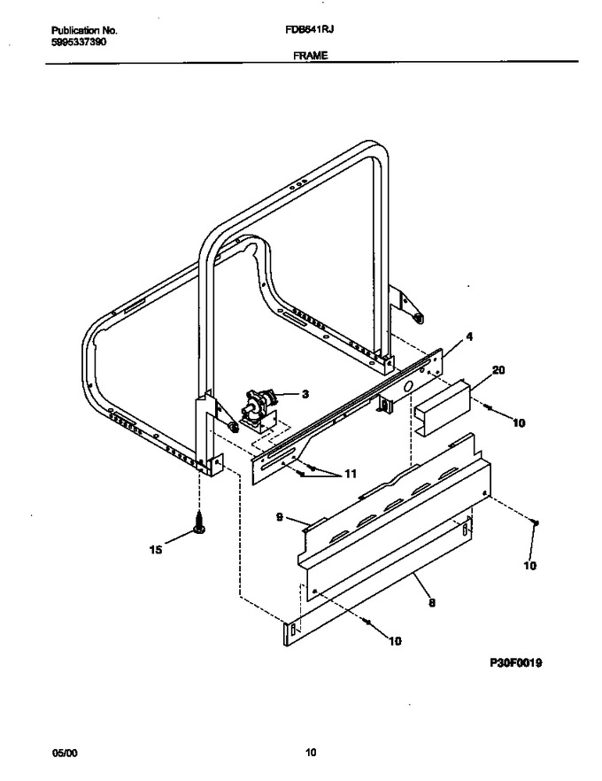 Diagram for FDB641RJS0