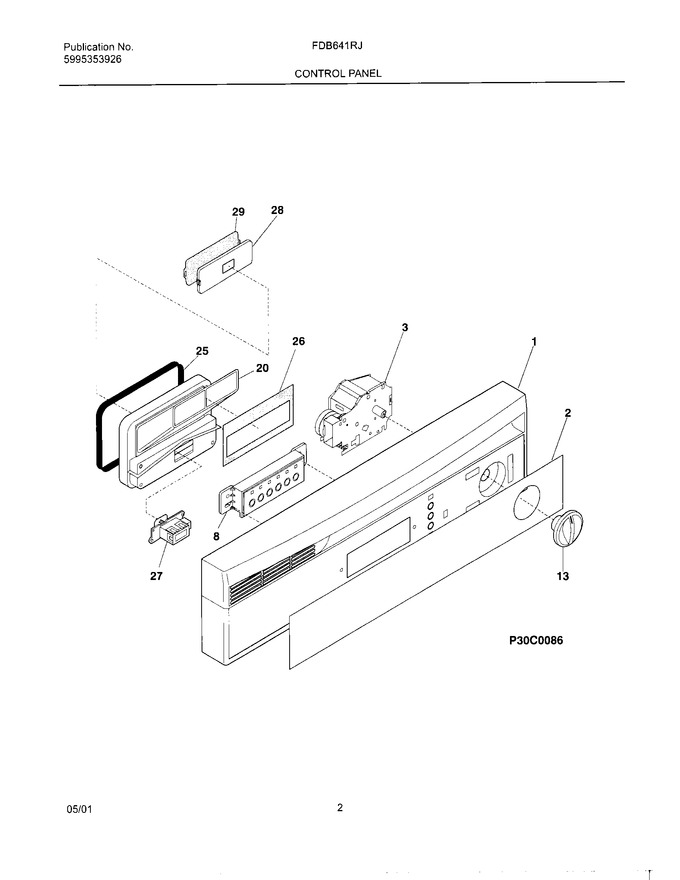 Diagram for FDB641RJB1