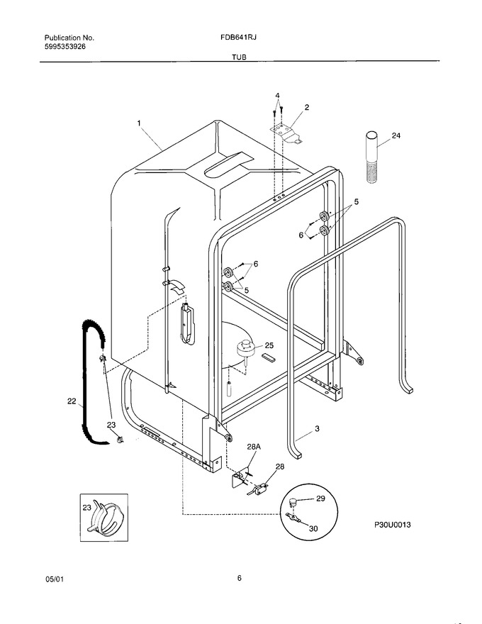 Diagram for FDB641RJS1