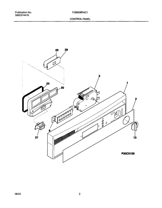 Diagram for FDB658RAC1