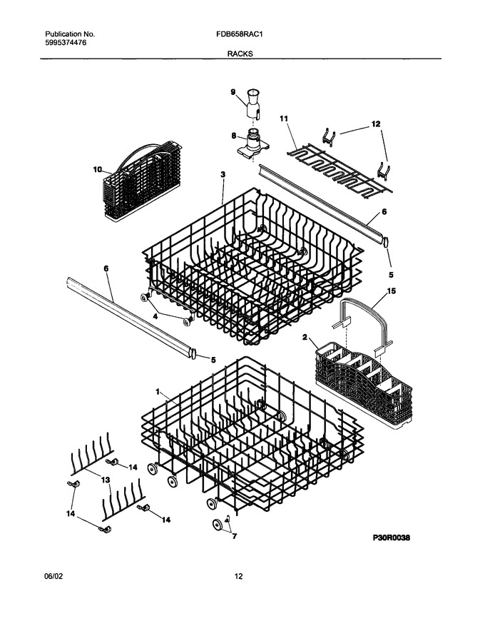 Diagram for FDB658RAC1