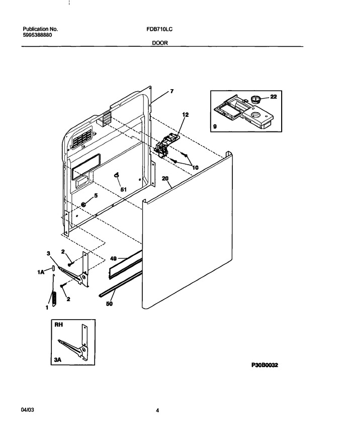 Diagram for FDB710LCB0
