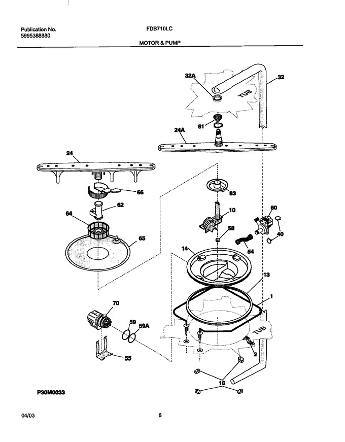 Diagram for FDB710LCS0