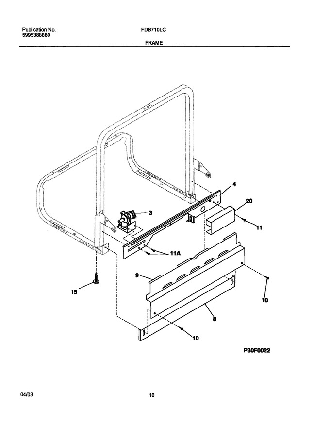 Diagram for FDB710LCQ0