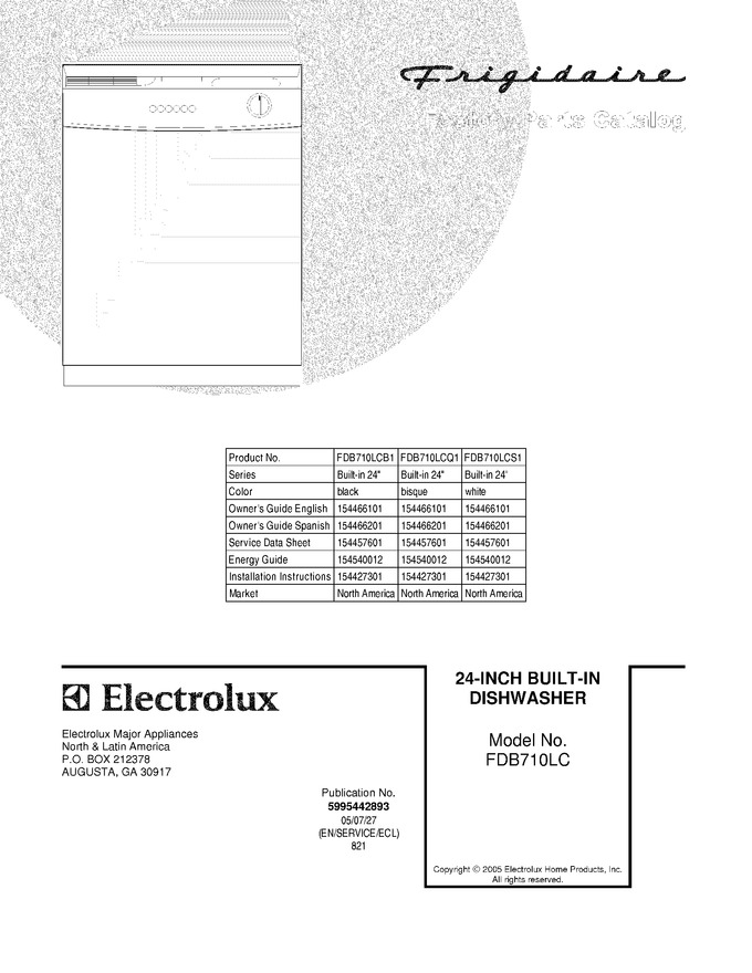 Diagram for FDB710LCQ1