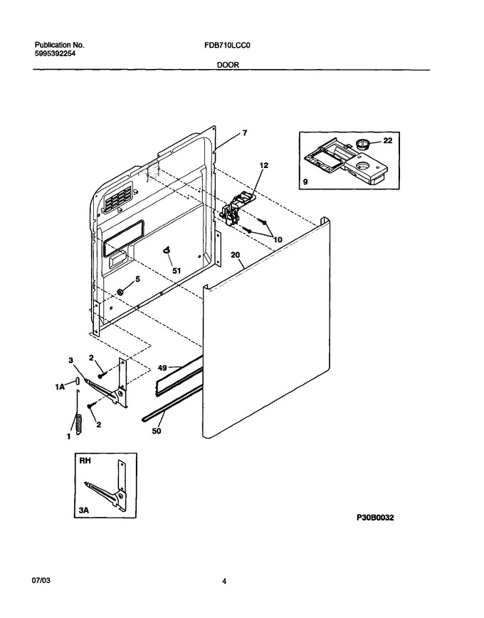 Diagram for FDB710LCC0
