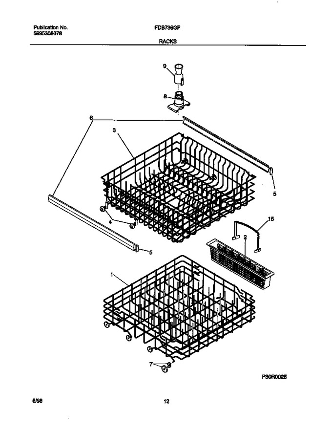 Diagram for FDB736GFR4
