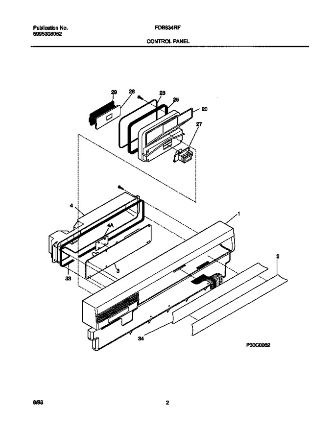 Diagram for FDB834RFS0