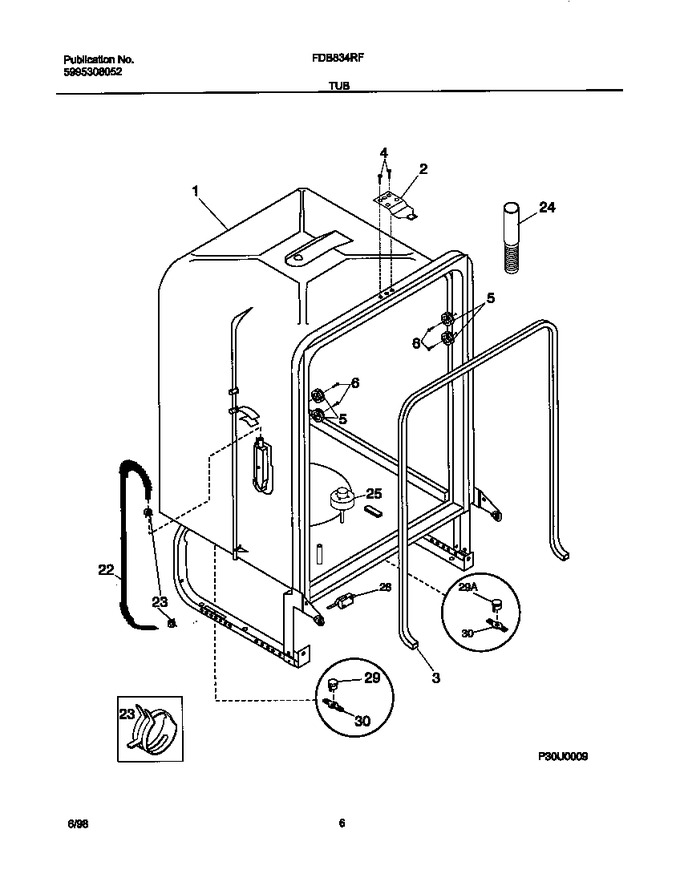 Diagram for FDB834RFS0