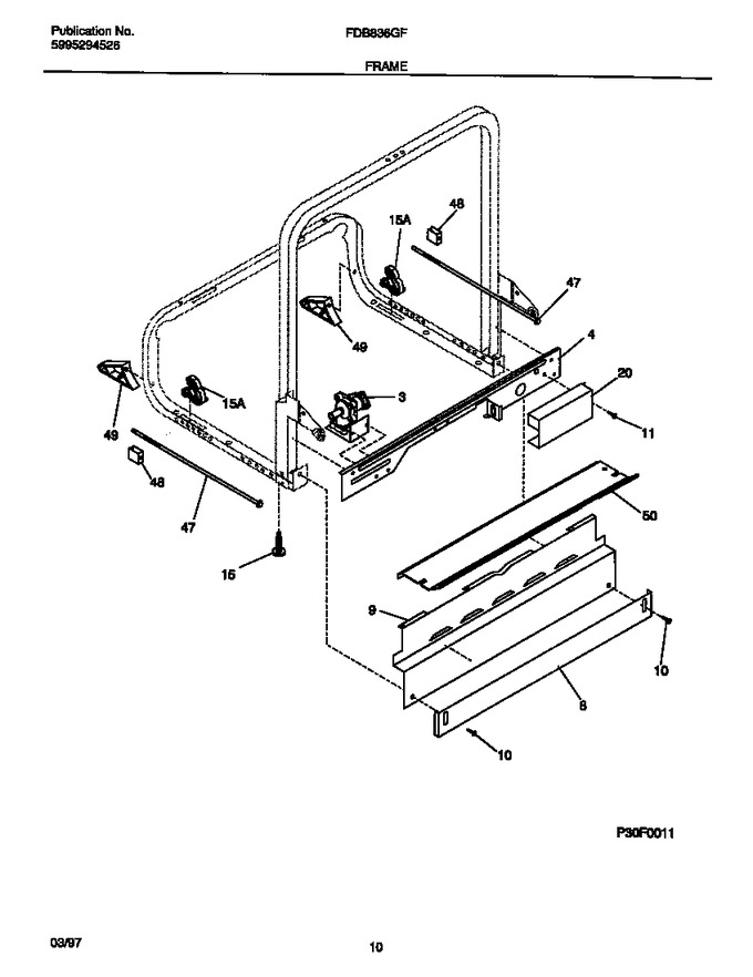 Diagram for FDB836GFB2