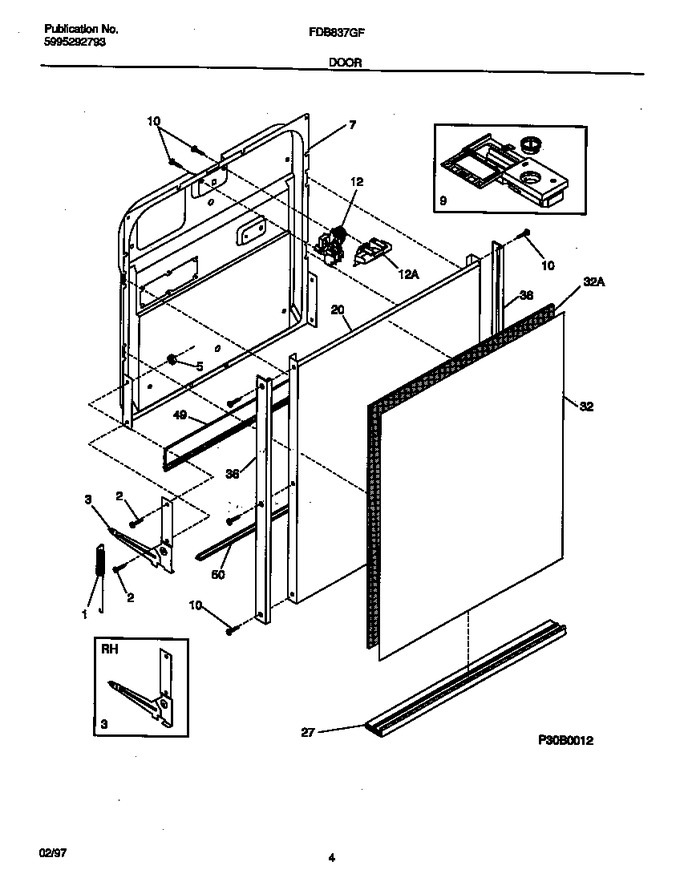 Diagram for FDB837GFR0