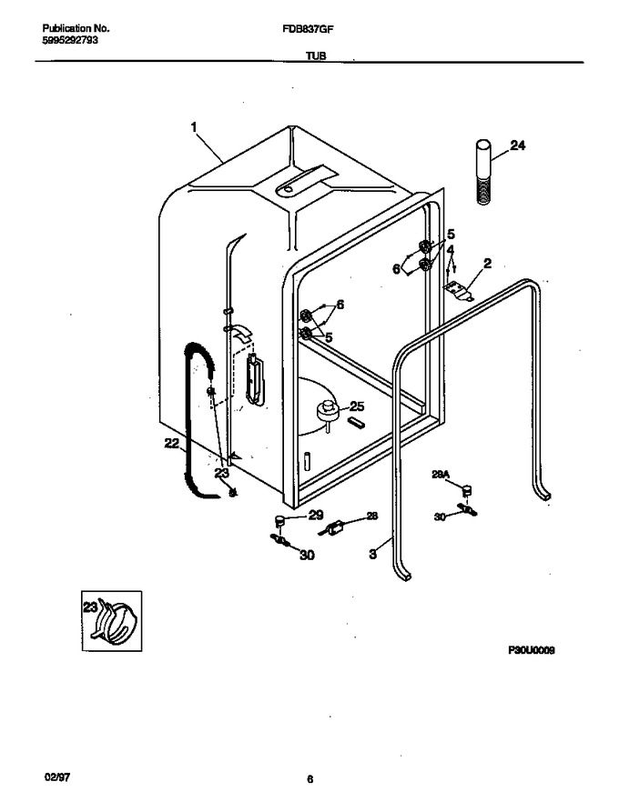 Diagram for FDB837GFS1