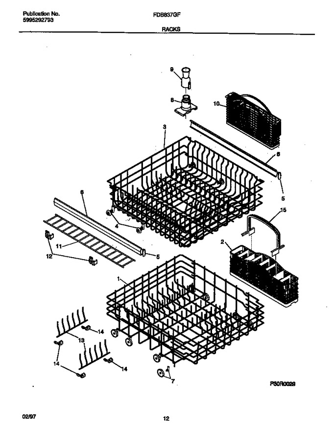 Diagram for FDB837GFR1