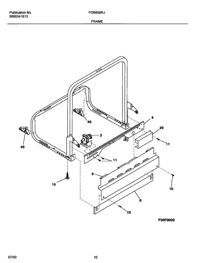 Diagram for FDB856RJB0
