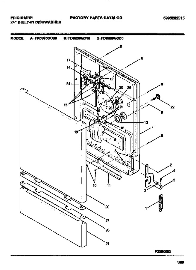 Diagram for FDB898GCT0