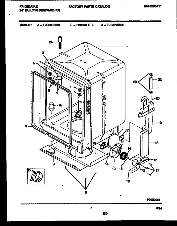 Diagram for FDB898RBS0