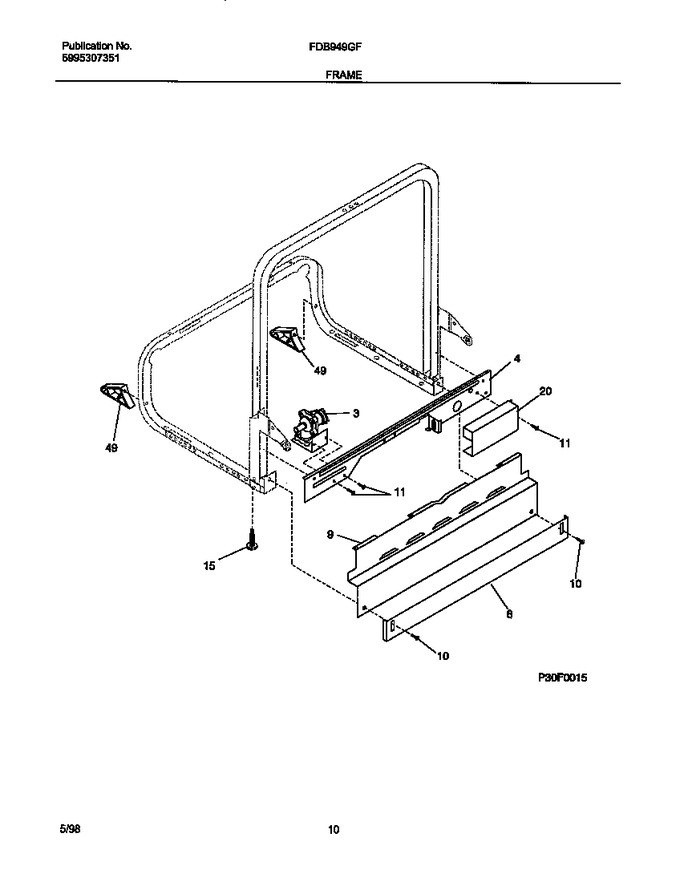 Diagram for FDB949GFS2