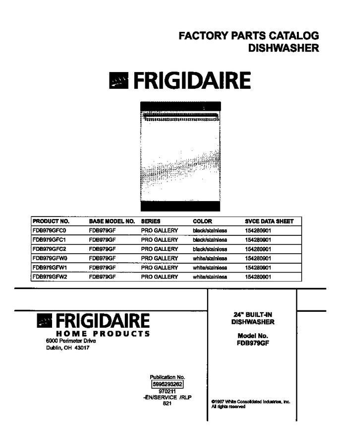 Diagram for FDB979GFW2