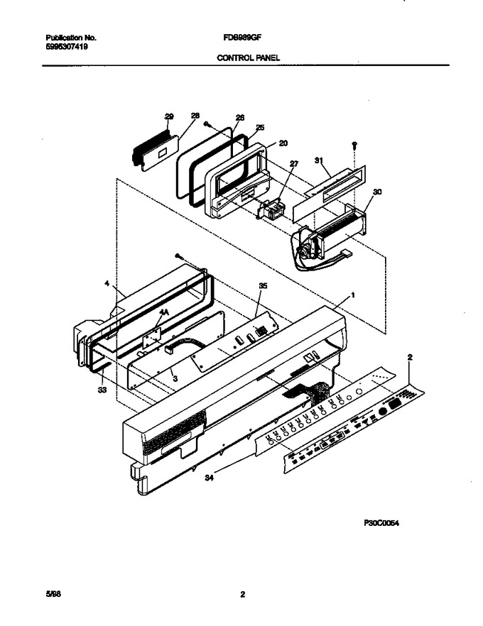 Diagram for FDB989GFW2